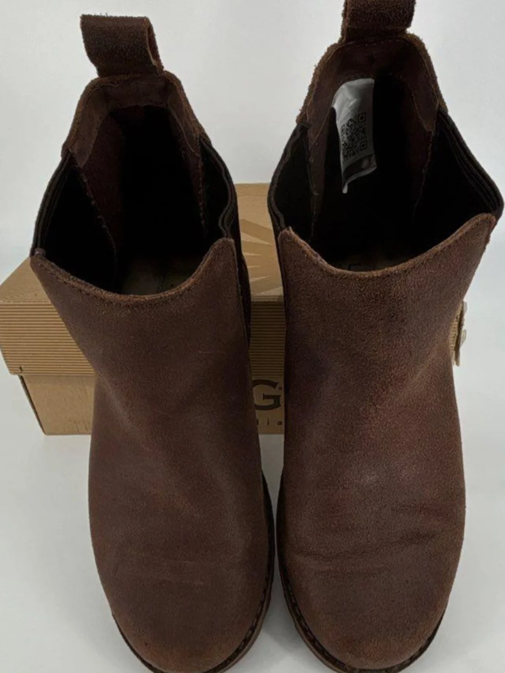 UGG Kids Callum Chelsea Boots Mix Matched Sizes L6 R5 Exc Box   Chelsea Boot